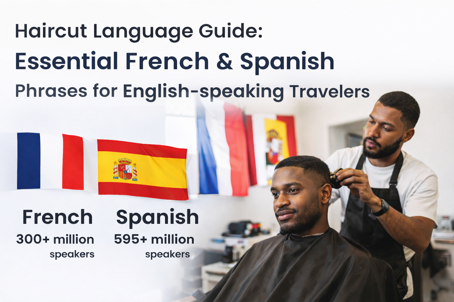 Haircut Language Guide: Essential French & Spanish Phrases for English Speakers
